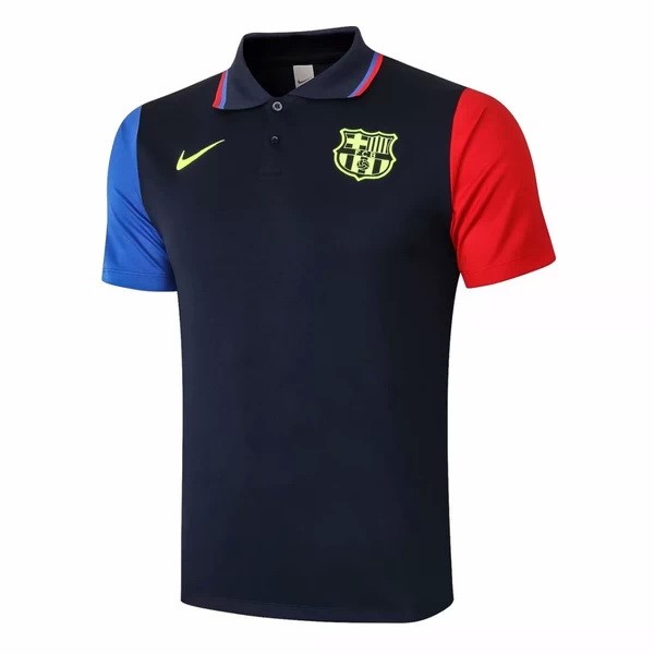 Polo Barcelona 2020/21 Negro Rojo